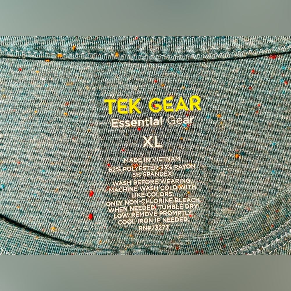 Tek Gear Essential Gear Women's Short Sleeve Oversized Fit Tops in Blue and Teal - Picture 2 of 9